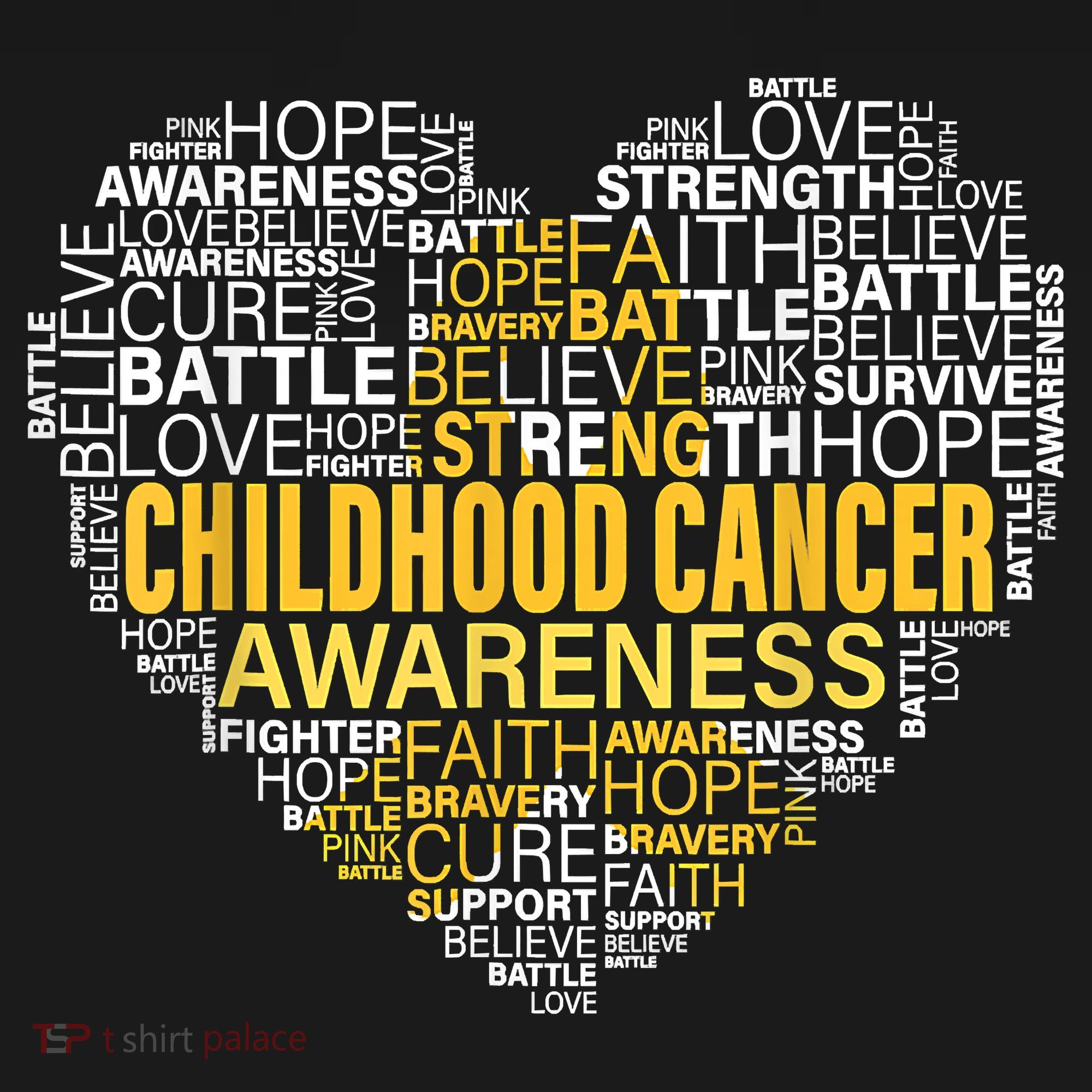 Childhood Cancer Awareness Hope Support Strong Warrior Ornament