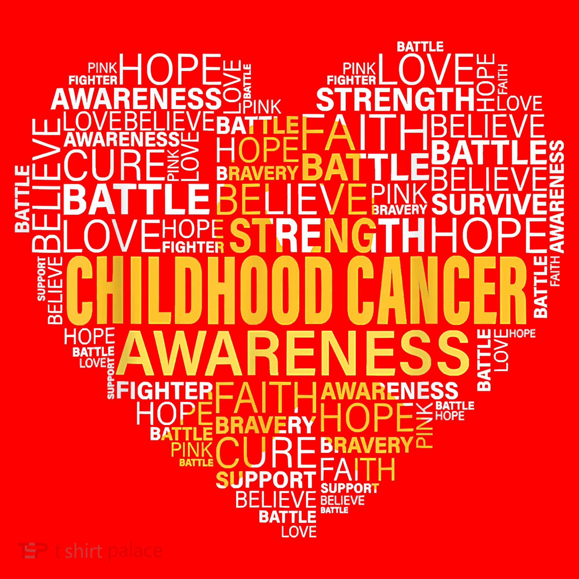 Childhood Cancer Awareness Hope Support Strong Warrior Santa Hat