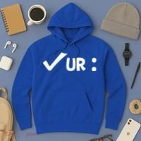 Colon Cancer Awareness Blue Check Your Colon Gift Hoodie thumb 3