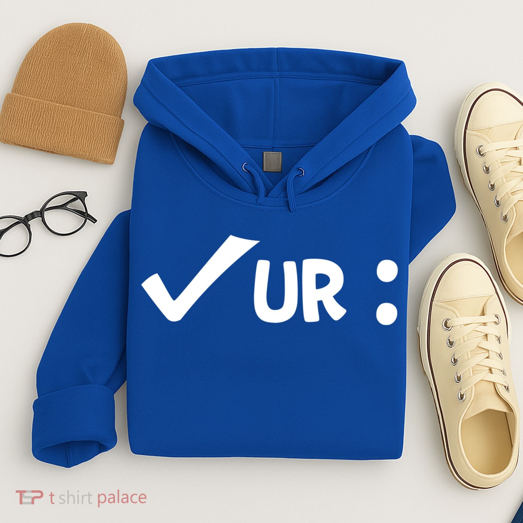 Colon Cancer Awareness Blue Check Your Colon Gift Hoodie