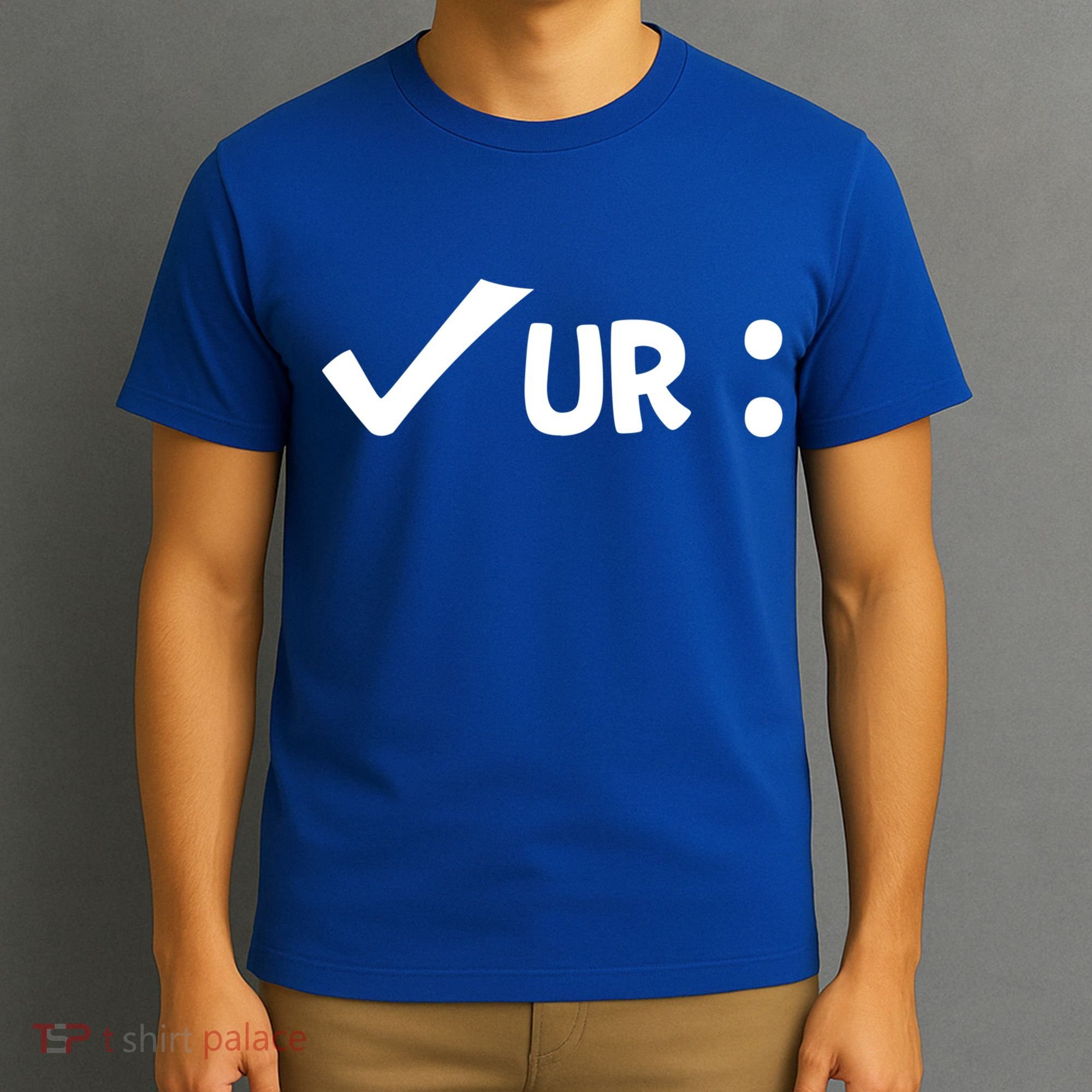 Colon Cancer Awareness Blue Check Your Colon Gift T-Shirt
