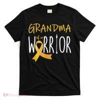 Childhood Cancer Awareness Grandma Of A Warrior T-Shirt thumb 0