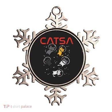 Catsa Cat Astronauts Funny Kitten Space Women Ornament