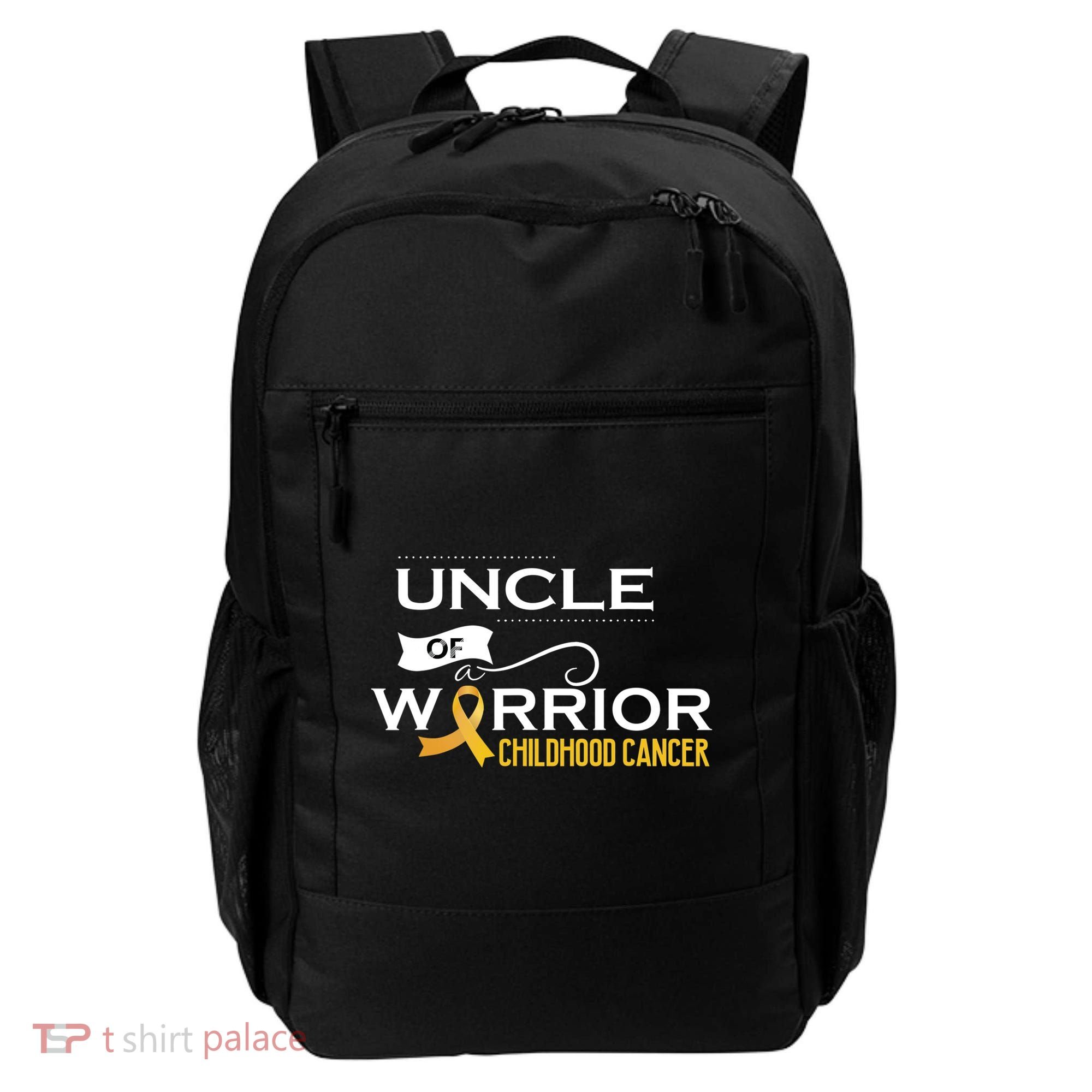 Childhood Cancer Awareness Uncle Of A Warrior Backpack