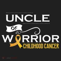 Childhood Cancer Awareness Uncle Of A Warrior Tumbler thumb 3