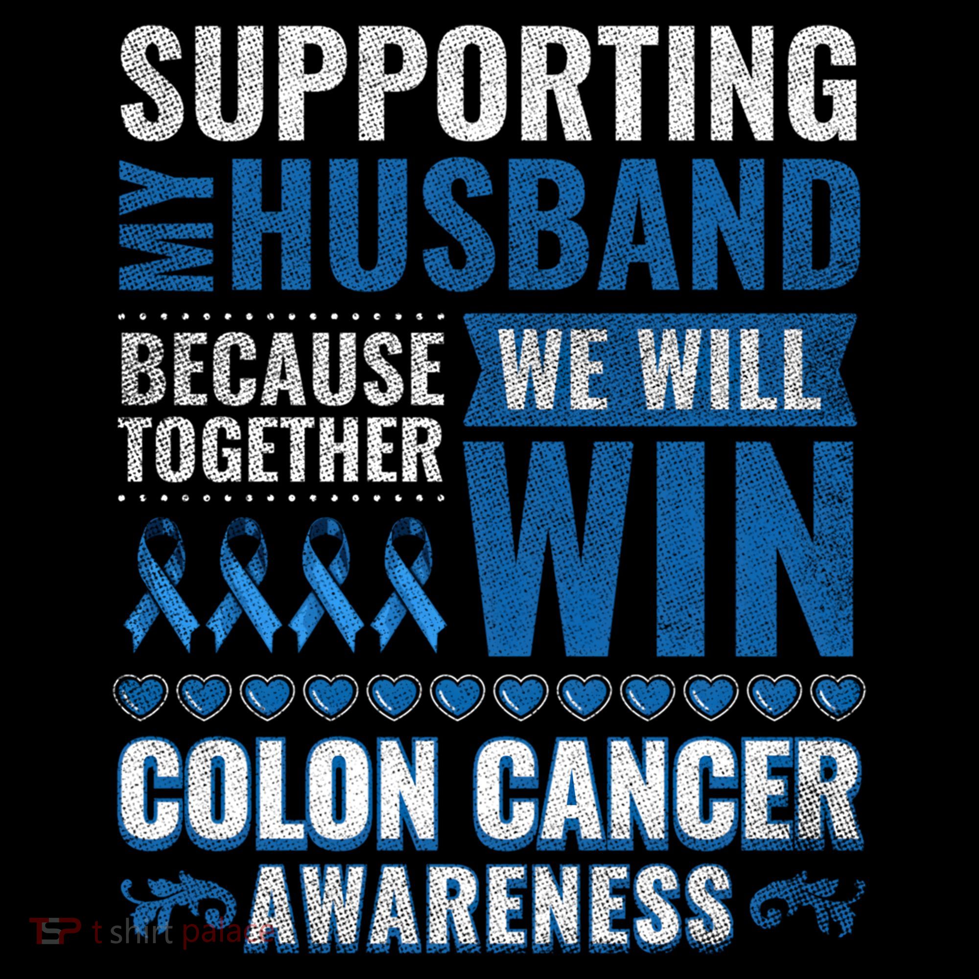 Colon Cancer Awareness Colonoscopy Support Husband Gift Bucket Hat