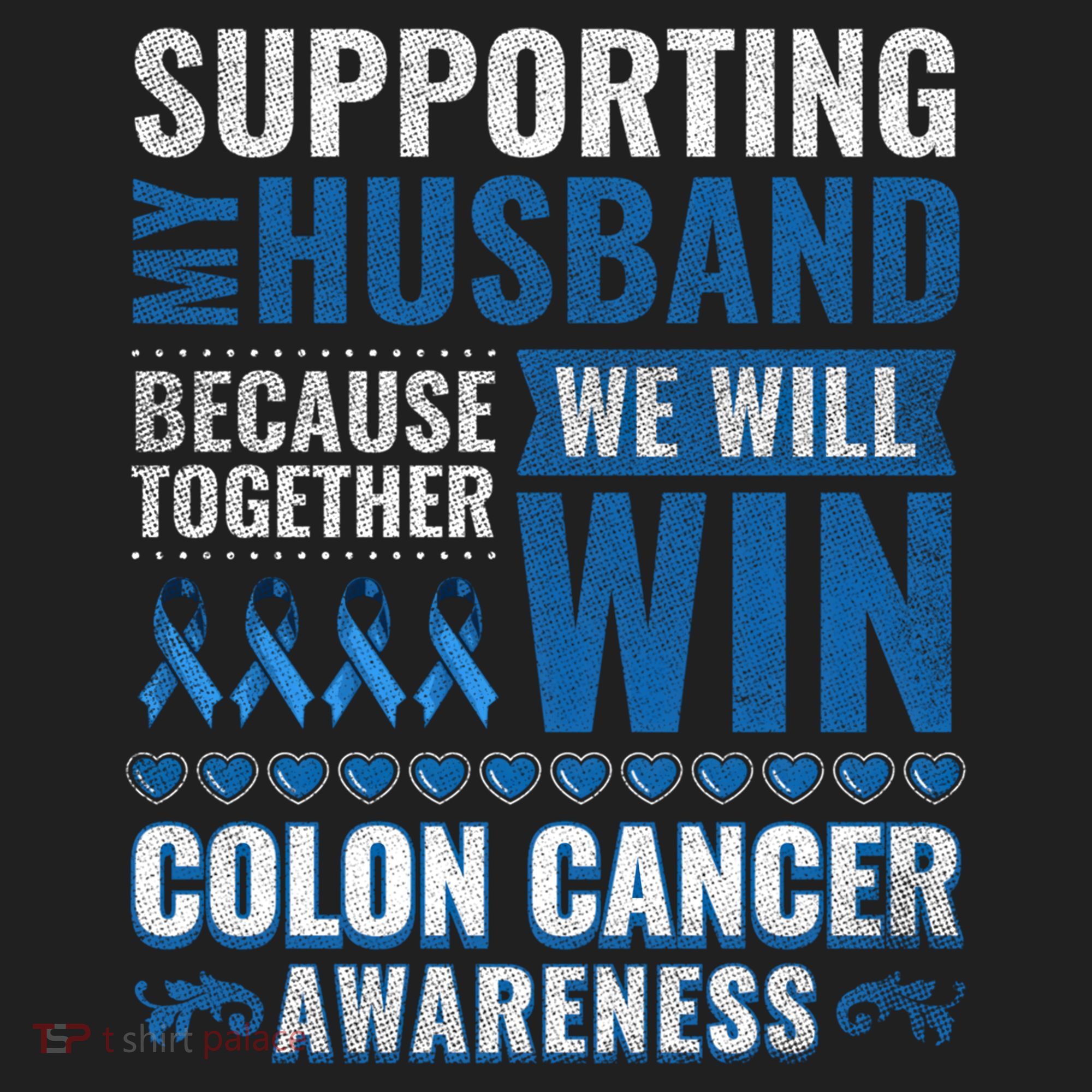 Colon Cancer Awareness Colonoscopy Support Husband Gift Beanie