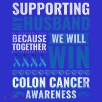 Colon Cancer Awareness Colonoscopy Support Husband Gift Baby Bodysuit thumb 2