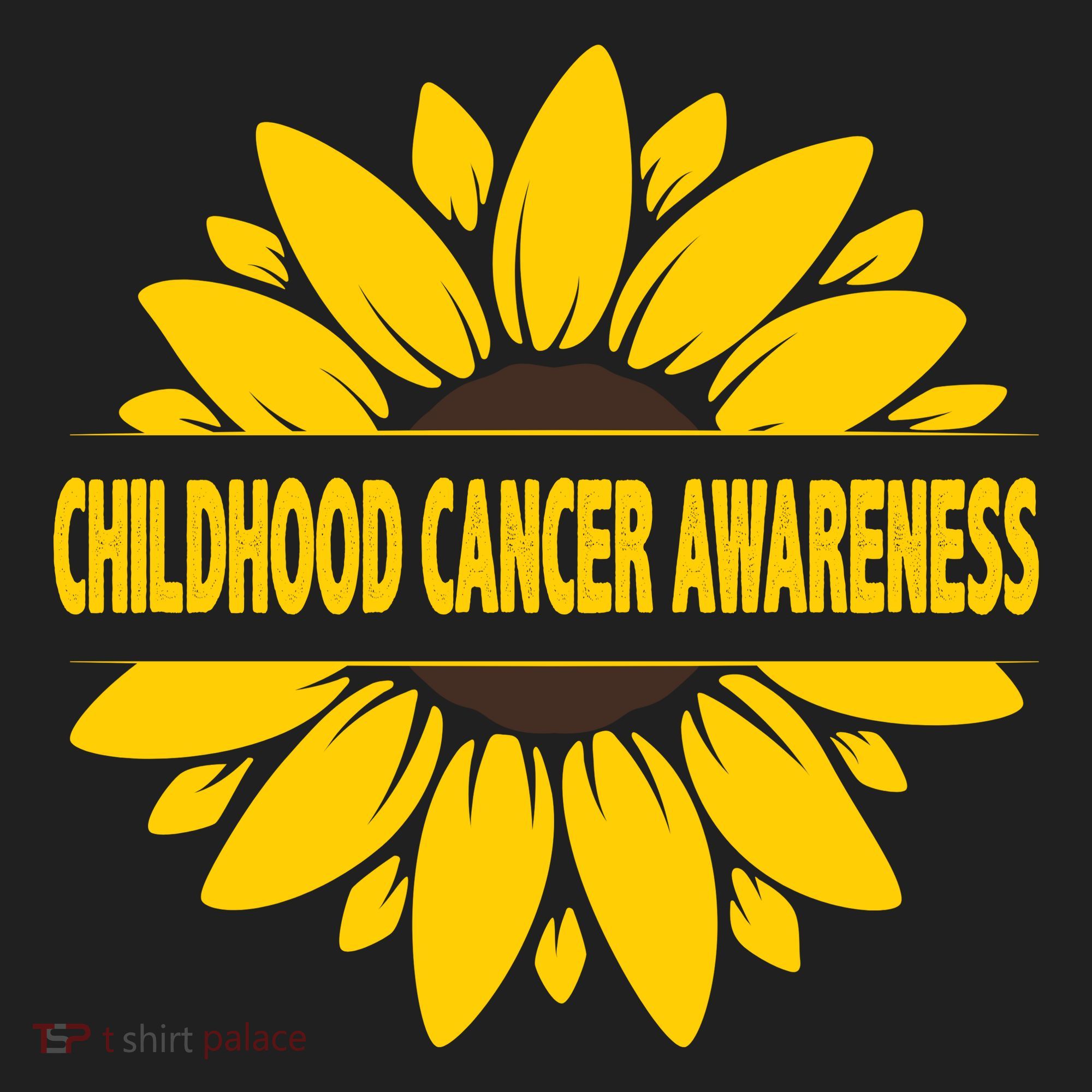 Childhood Cancer Awareness Sunflower Beanie