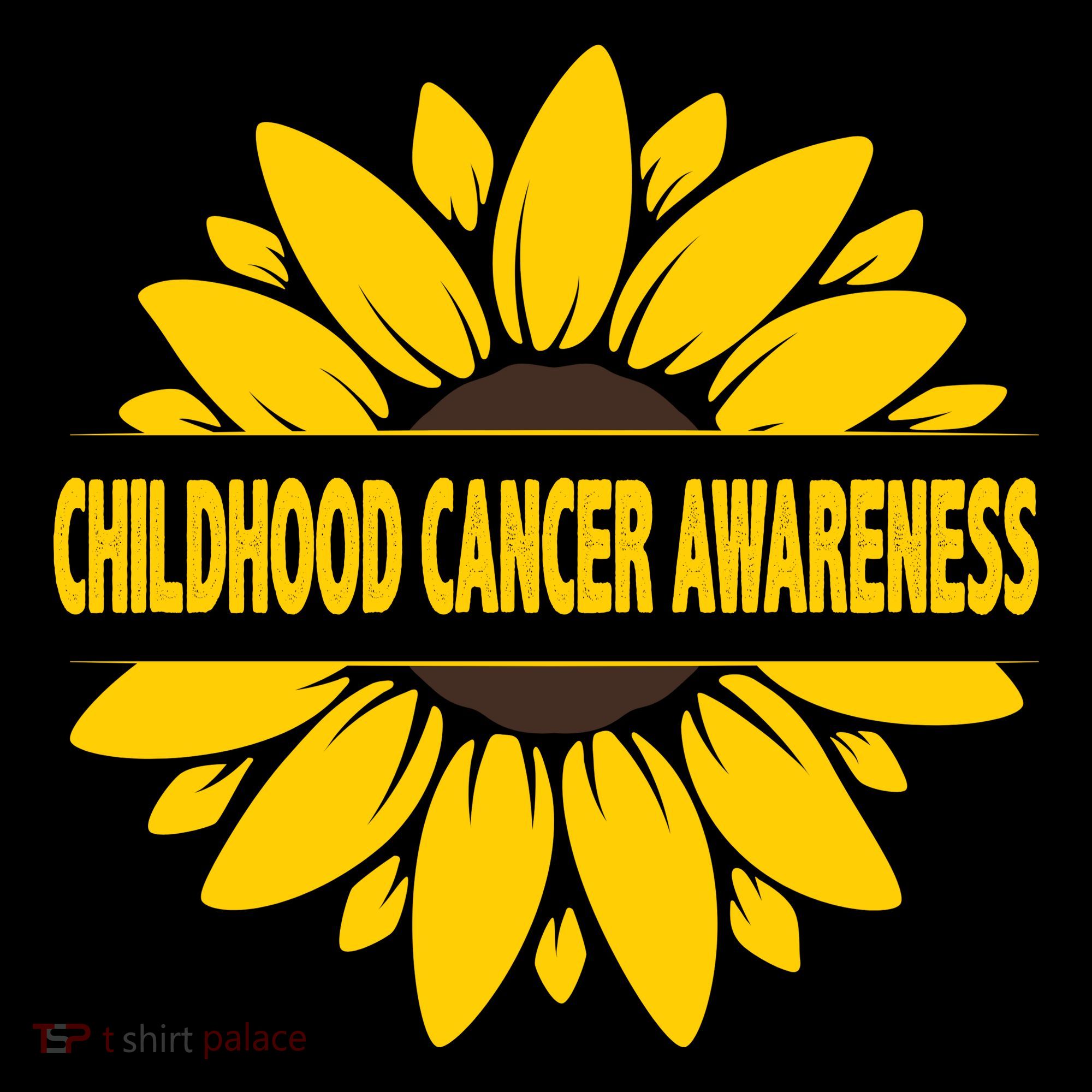 Childhood Cancer Awareness Sunflower Women's Tank Top