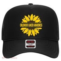 Childhood Cancer Awareness Sunflower Hat thumb 0