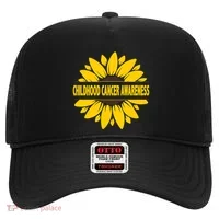 Childhood Cancer Awareness Sunflower Hat thumb 0