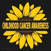 Childhood Cancer Awareness Sunflower Toddler Hoodie thumb 2