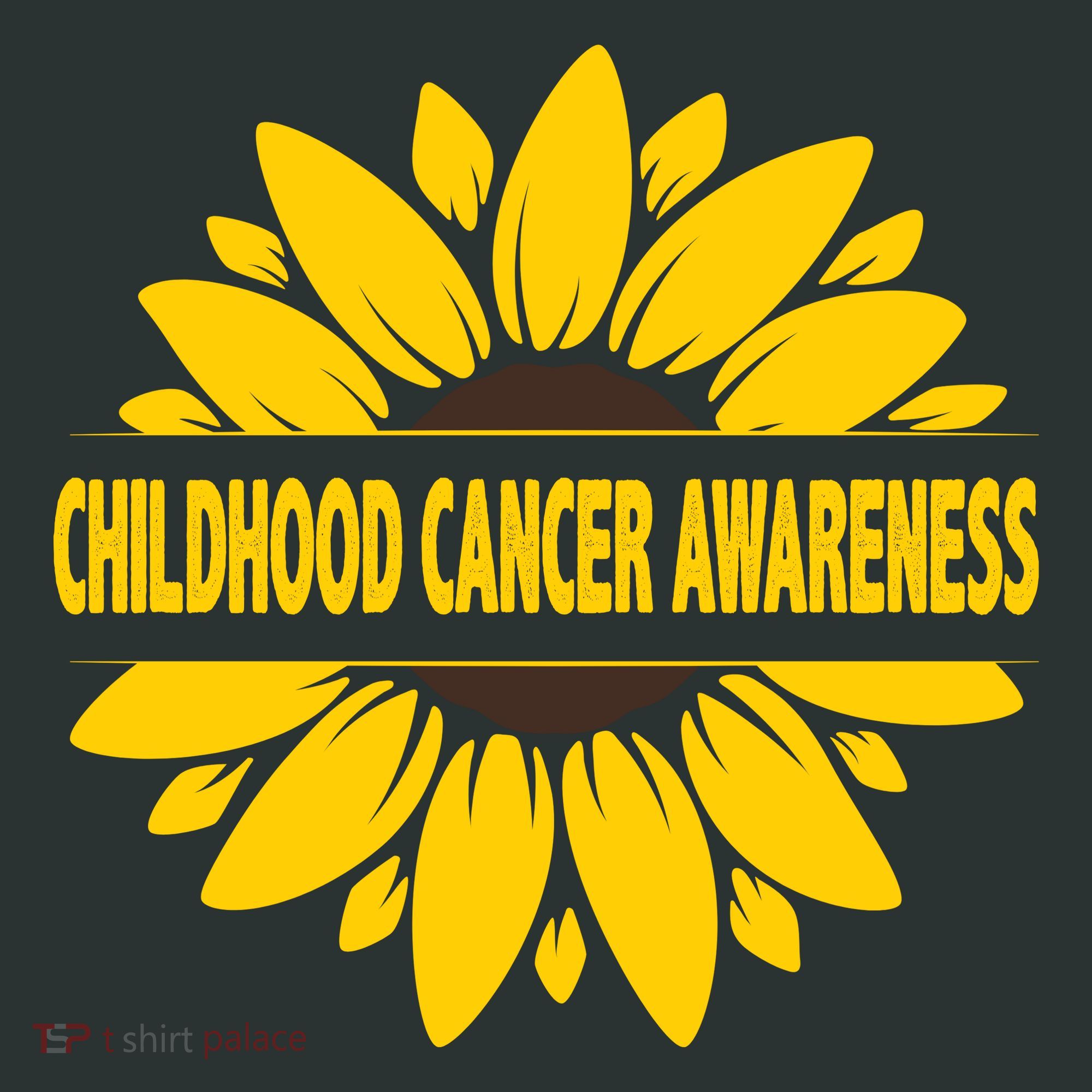 Childhood Cancer Awareness Sunflower Baby Bodysuit