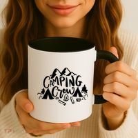 Camping Crew Adventure Mountain Coffee Mug thumb 3
