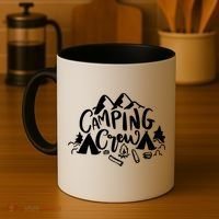 Camping Crew Adventure Mountain Coffee Mug thumb 4