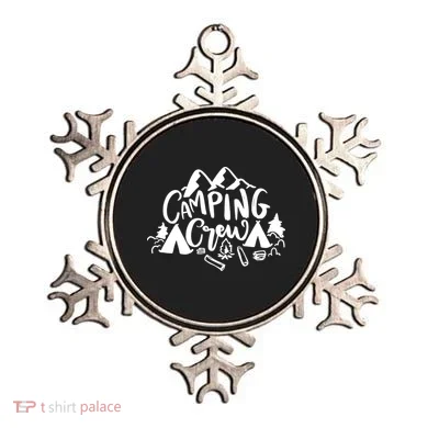 Camping Crew Adventure Mountain Ornament