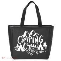 Camping Crew Adventure Mountain Tote Bag thumb 0