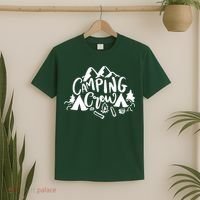 Camping Crew Adventure Mountain T-Shirt thumb 2