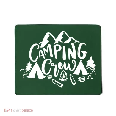 Camping Crew Adventure Mountain Mousepad