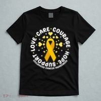 Childhood Cancer Awareness Support Family T-Shirt thumb 5