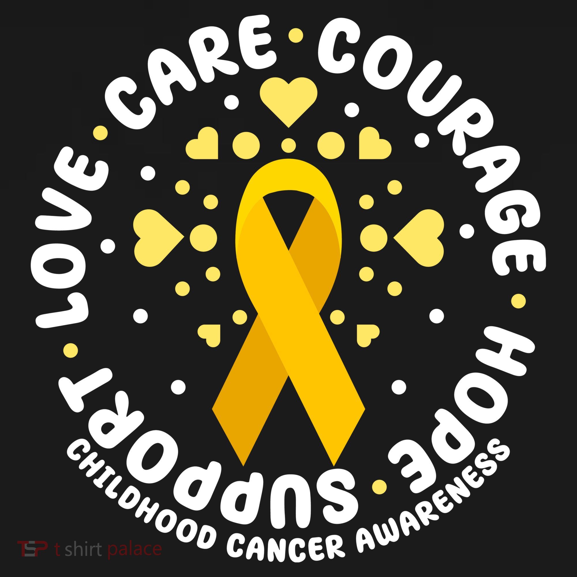 Childhood Cancer Awareness Support Family Women's Hoodie