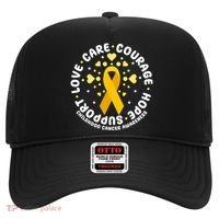 Childhood Cancer Awareness Support Family Hat thumb 0