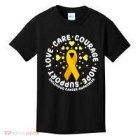 Childhood Cancer Awareness Support Family Kids T-Shirt thumb 0