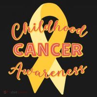Childhood Cancer Awarebess Golden Gold Robbon Sweatshirt thumb 3