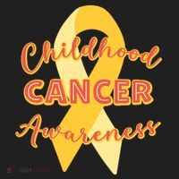 Childhood Cancer Awarebess Golden Gold Robbon Hat thumb 2