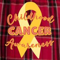 Childhood Cancer Awarebess Golden Gold Robbon Men's Flannel Plaid Pajama Pants thumb 2