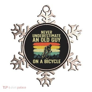 Cool Cycling Art For Grandpa Bicycle Riding Cycle Racing Ornament