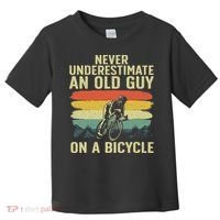 Cool Cycling Art For Grandpa Bicycle Riding Cycle Racing Toddler T-Shirt thumb 0