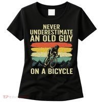 Cool Cycling Art For Grandpa Bicycle Riding Cycle Racing Women's T-Shirt thumb 0