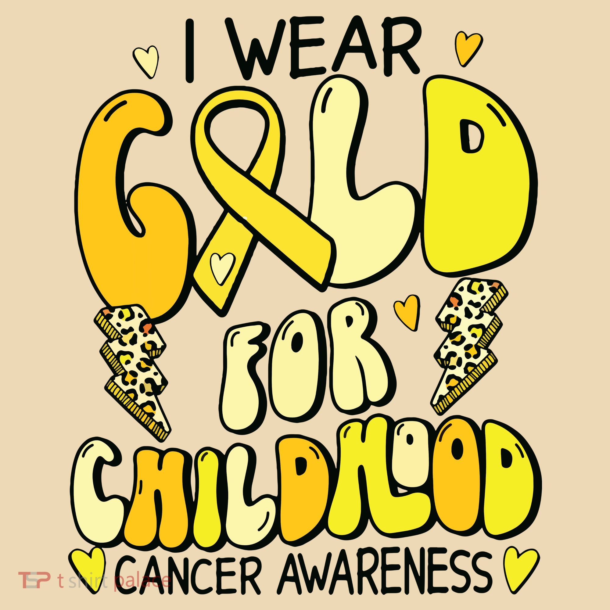 Childhood Cancer Awareness Support Retro Yellow Ribbon Tote Bag