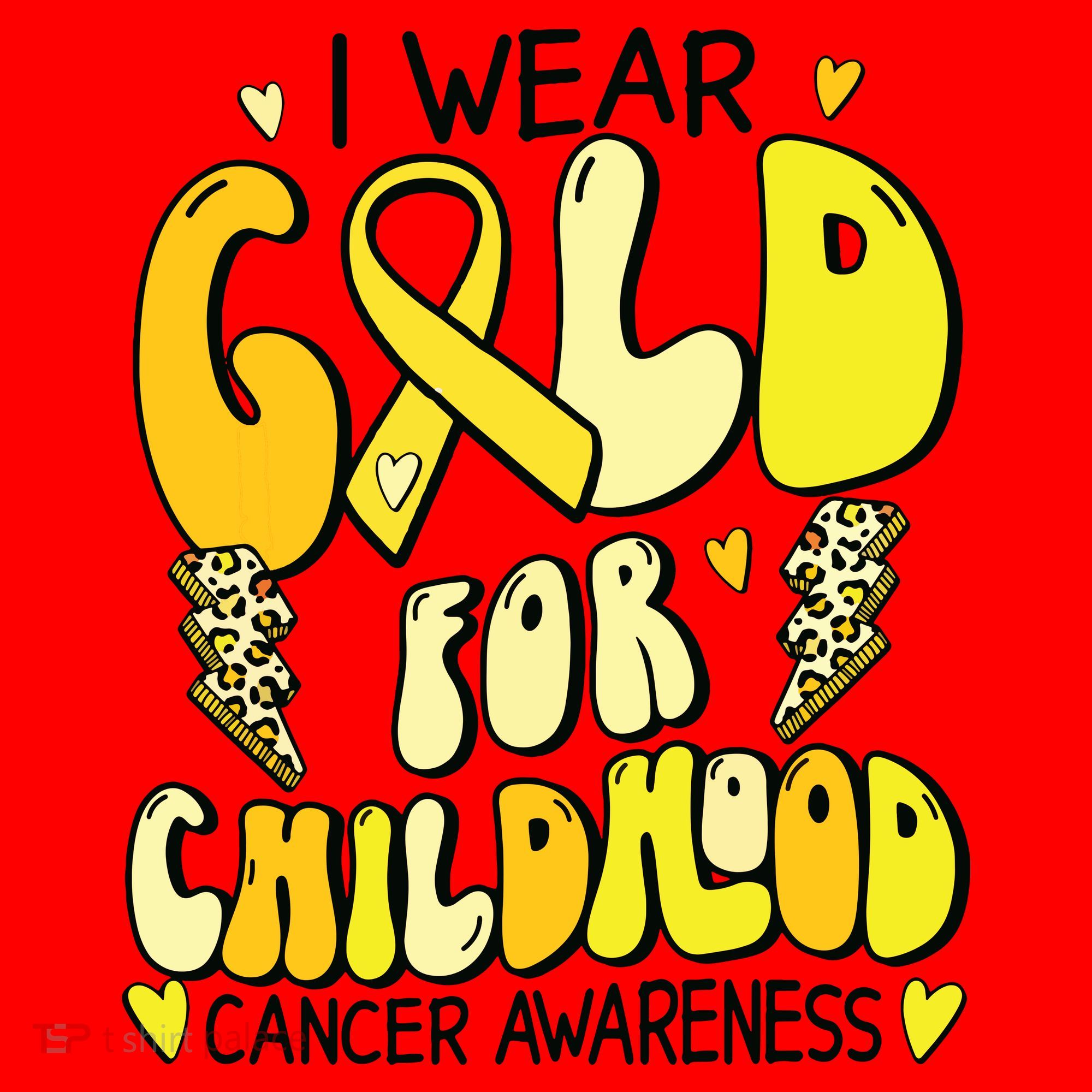 Childhood Cancer Awareness Support Retro Yellow Ribbon Santa Hat