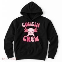 Cousin Crew Axolotl Lover Matching Family  Hoodie thumb 0