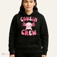 Cousin Crew Axolotl Lover Matching Family  Hoodie thumb 5