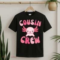 Cousin Crew Axolotl Lover Matching Family  T-Shirt thumb 2