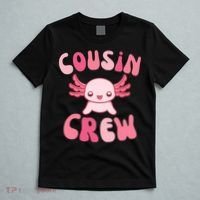 Cousin Crew Axolotl Lover Matching Family  T-Shirt thumb 5