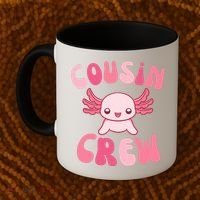 Cousin Crew Axolotl Lover Matching Family  Coffee Mug thumb 2