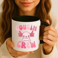 Cousin Crew Axolotl Lover Matching Family  Coffee Mug thumb 3