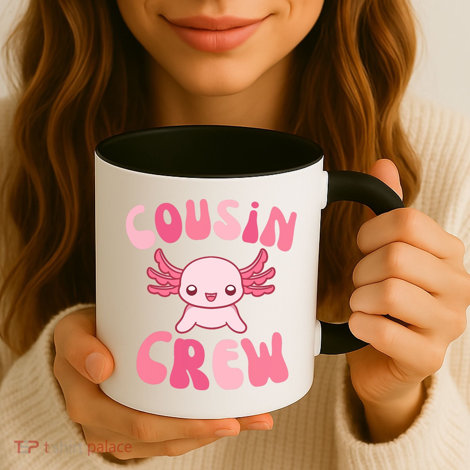 Cousin Crew Axolotl Lover Matching Family  Coffee Mug