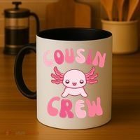 Cousin Crew Axolotl Lover Matching Family  Coffee Mug thumb 4