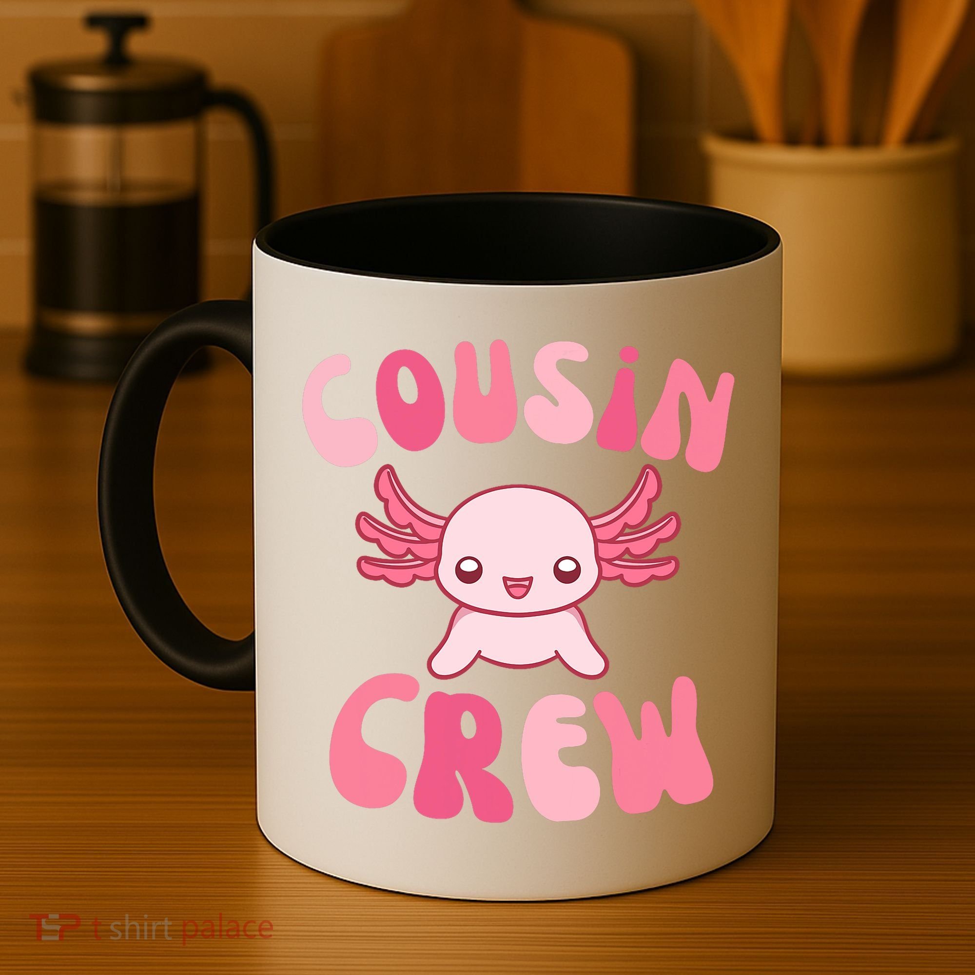Cousin Crew Axolotl Lover Matching Family  Coffee Mug