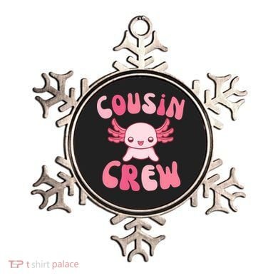 Cousin Crew Axolotl Lover Matching Family  Ornament