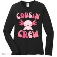 Cousin Crew Axolotl Lover Matching Family  Women's Long Sleeve Shirt thumb 0