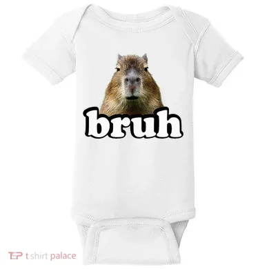 Capybara Baby Bodysuit