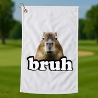 Capybara Golf Towel thumb 1