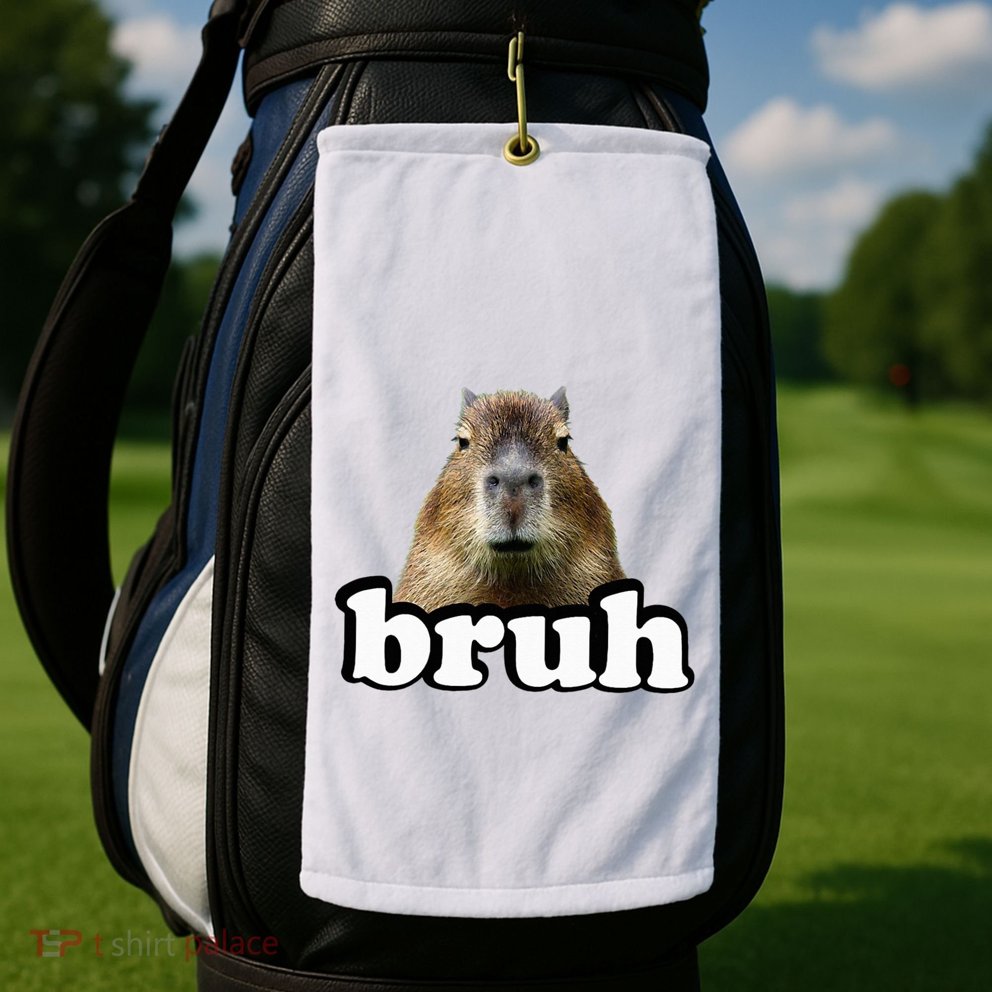 Capybara Golf Towel